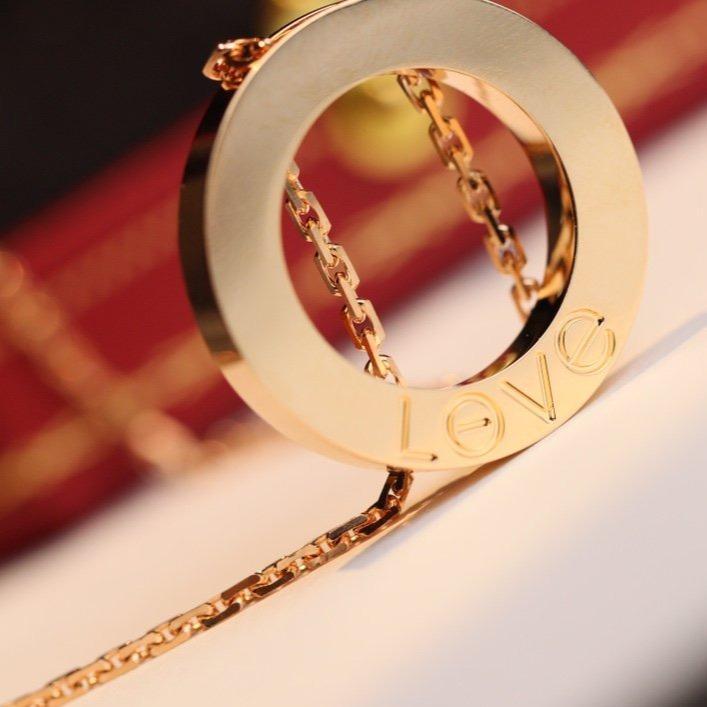 DIANA LOVE NECKLACE ADJUSTABLE ROSE GOLD