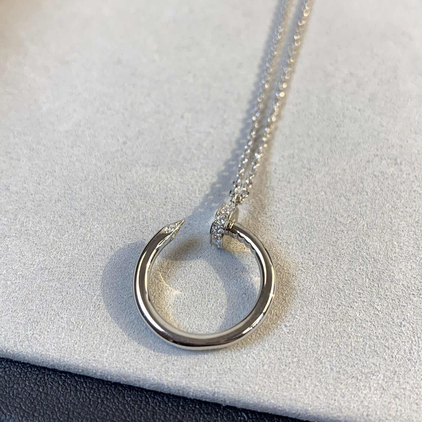 DIANA JUSTE NECKLACE SILVER