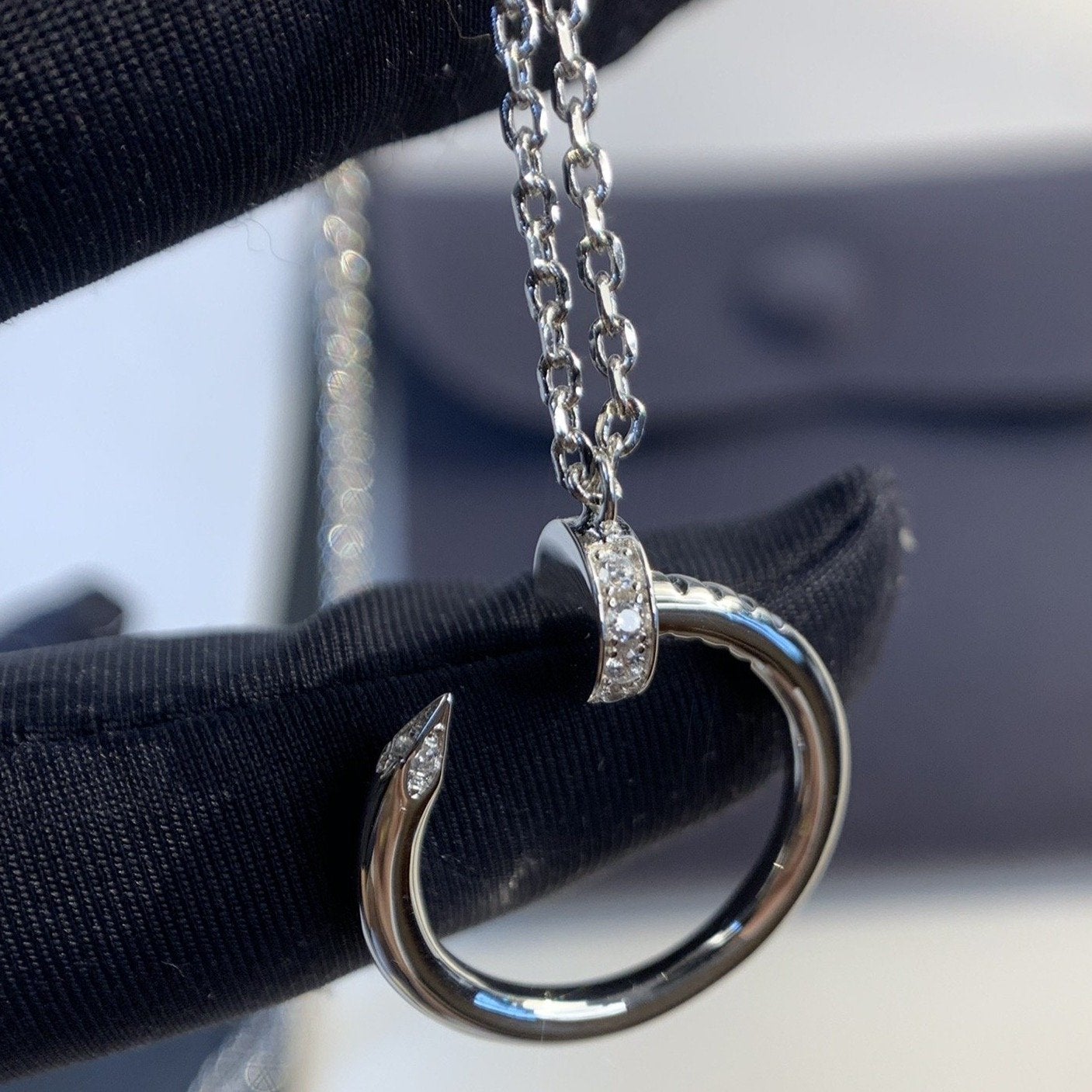 DIANA JUSTE NECKLACE SILVER