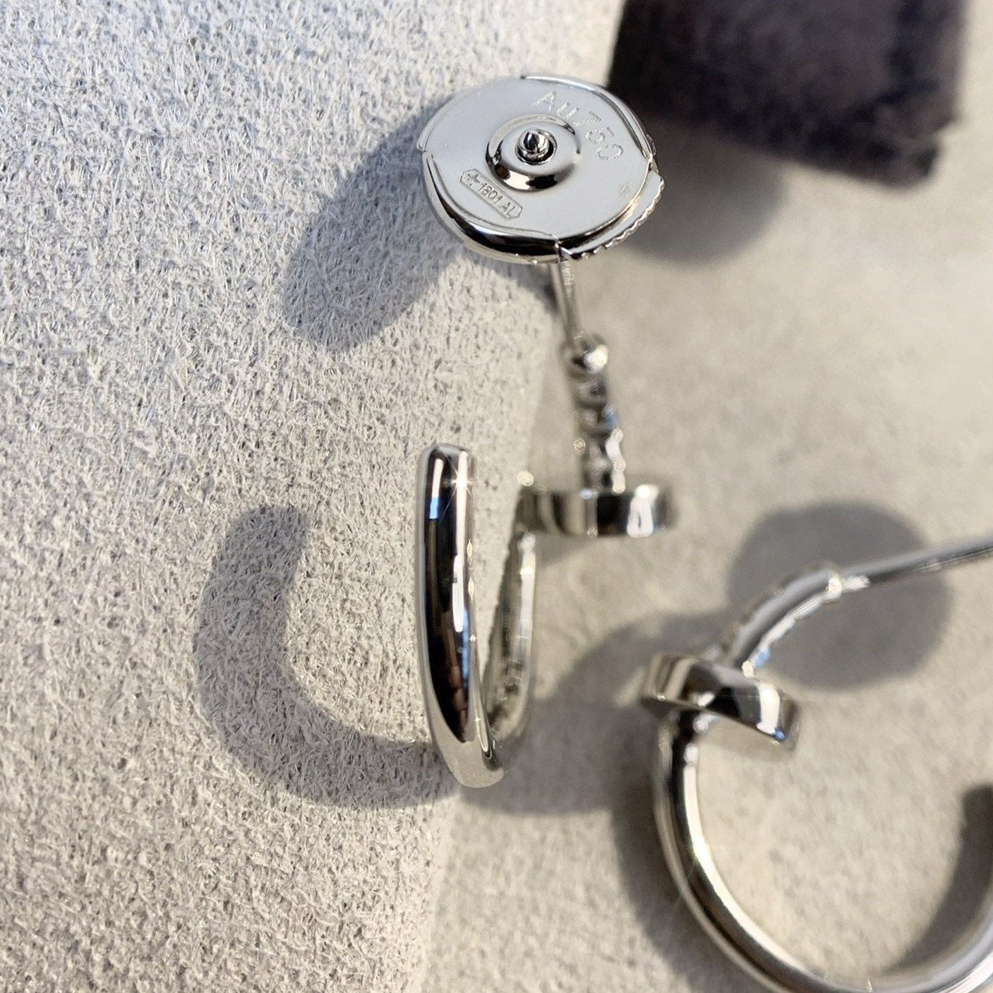 DIANA JUSTE EARRINGS SILVER