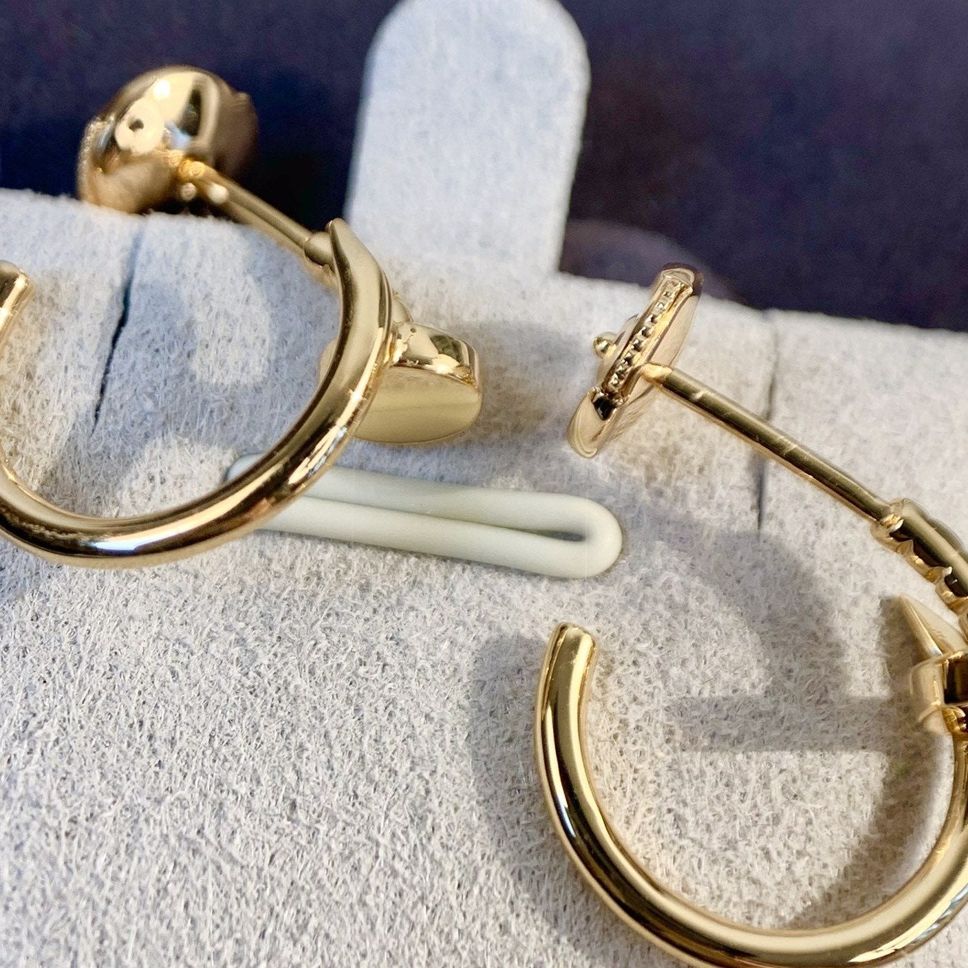 DIANA JUSTE EARRINGS PINK GOLD