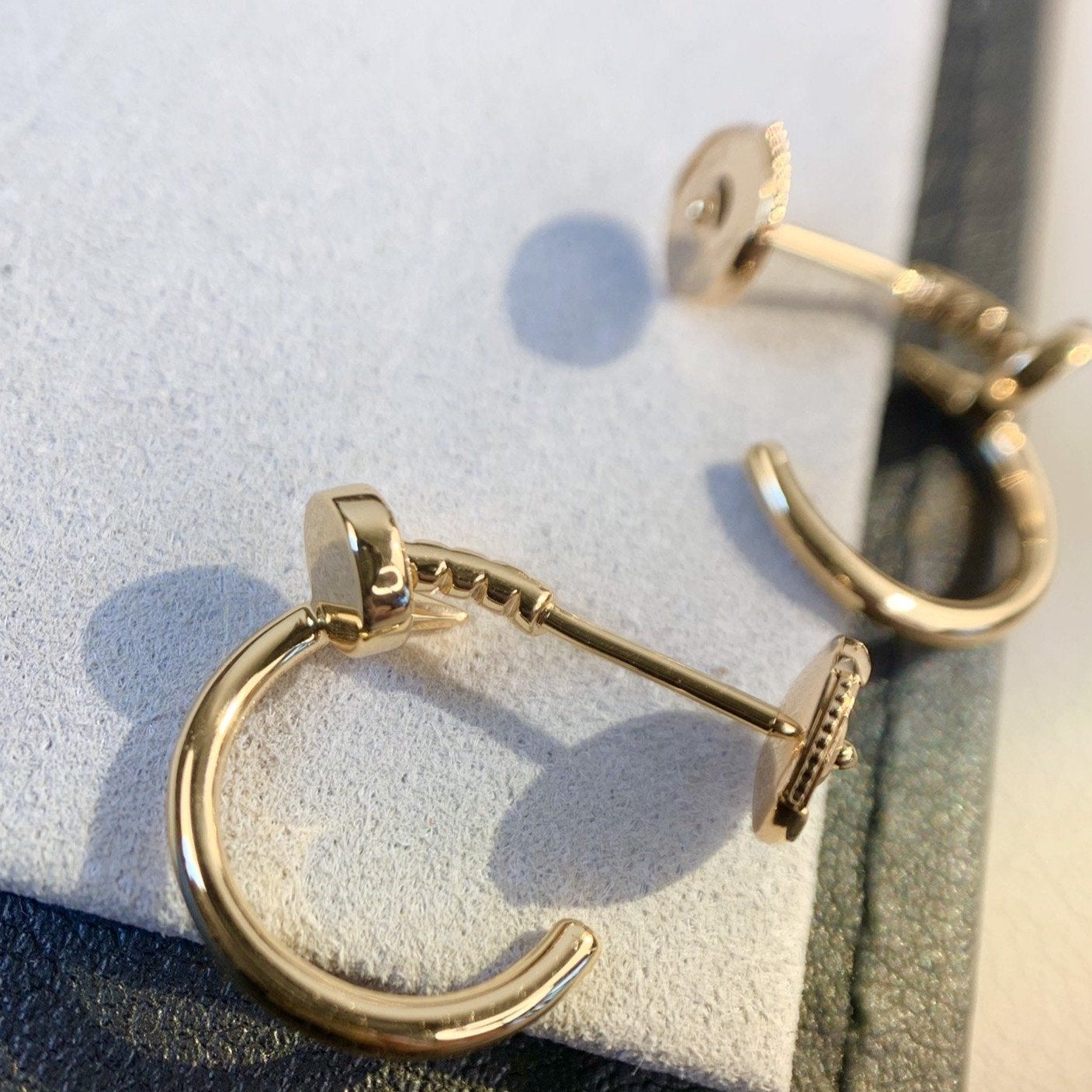 DIANA JUSTE EARRINGS PINK GOLD