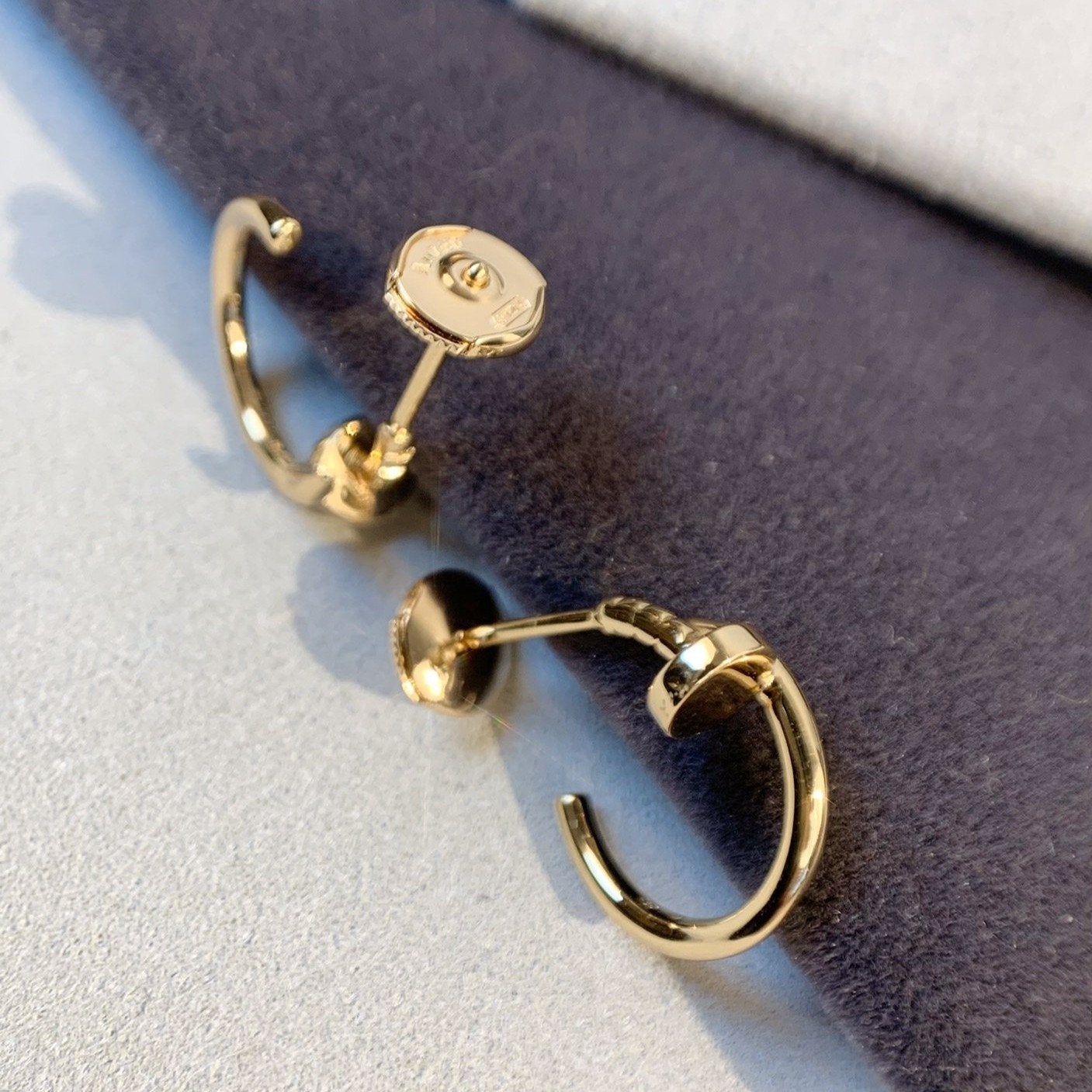 DIANA JUSTE EARRINGS PINK GOLD