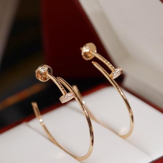 DIANA JUSTE EARRINGS DIAMONDS 1.8MM