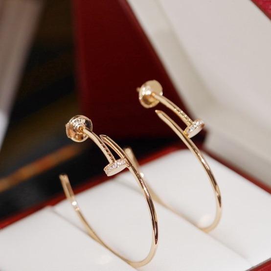DIANA JUSTE EARRINGS DIAMONDS 1.8MM
