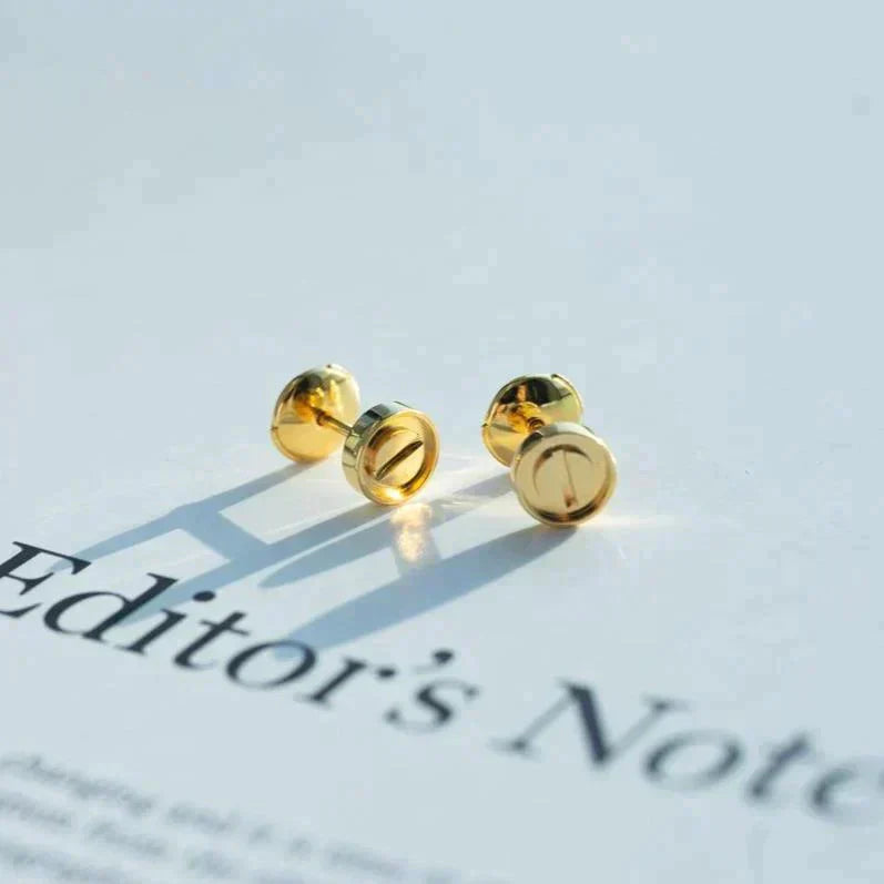 DIANA LOVE EARRINGS GOLD 10MM