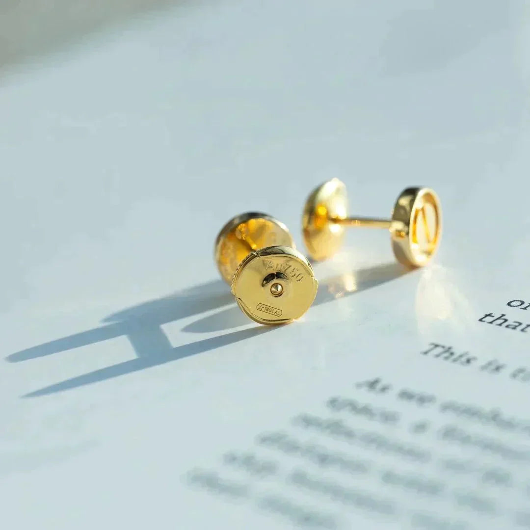 DIANA LOVE EARRINGS GOLD 10MM