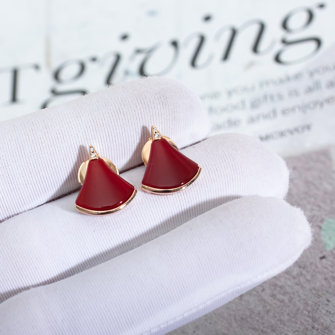 DIANA DIVAS DREAM EARRINGS PINK GOLD