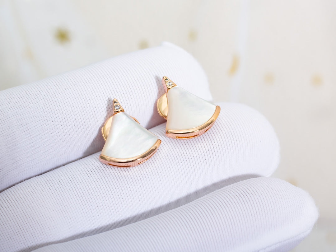 DIANA DIVAS DREAM EARRINGS PINK GOLD