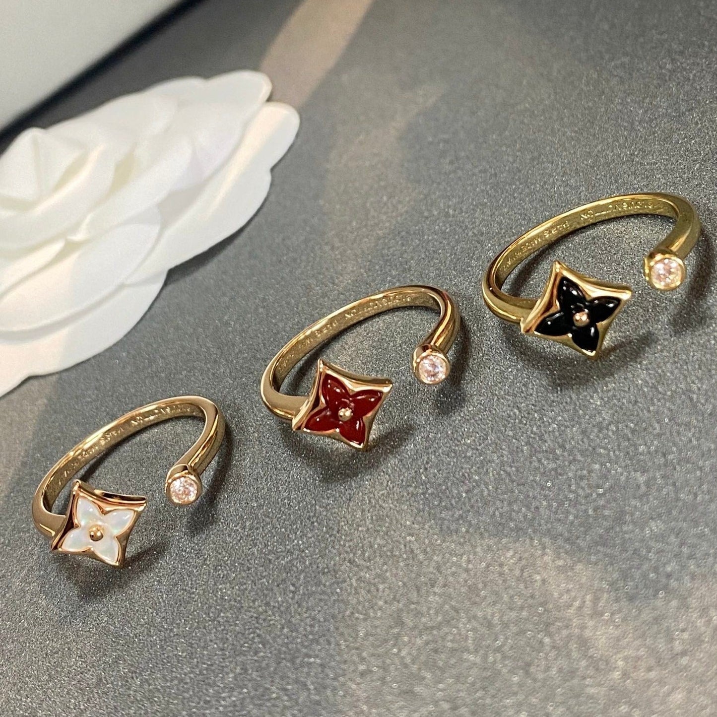 DIANA STAR 1 DIAMOND OPEN RING