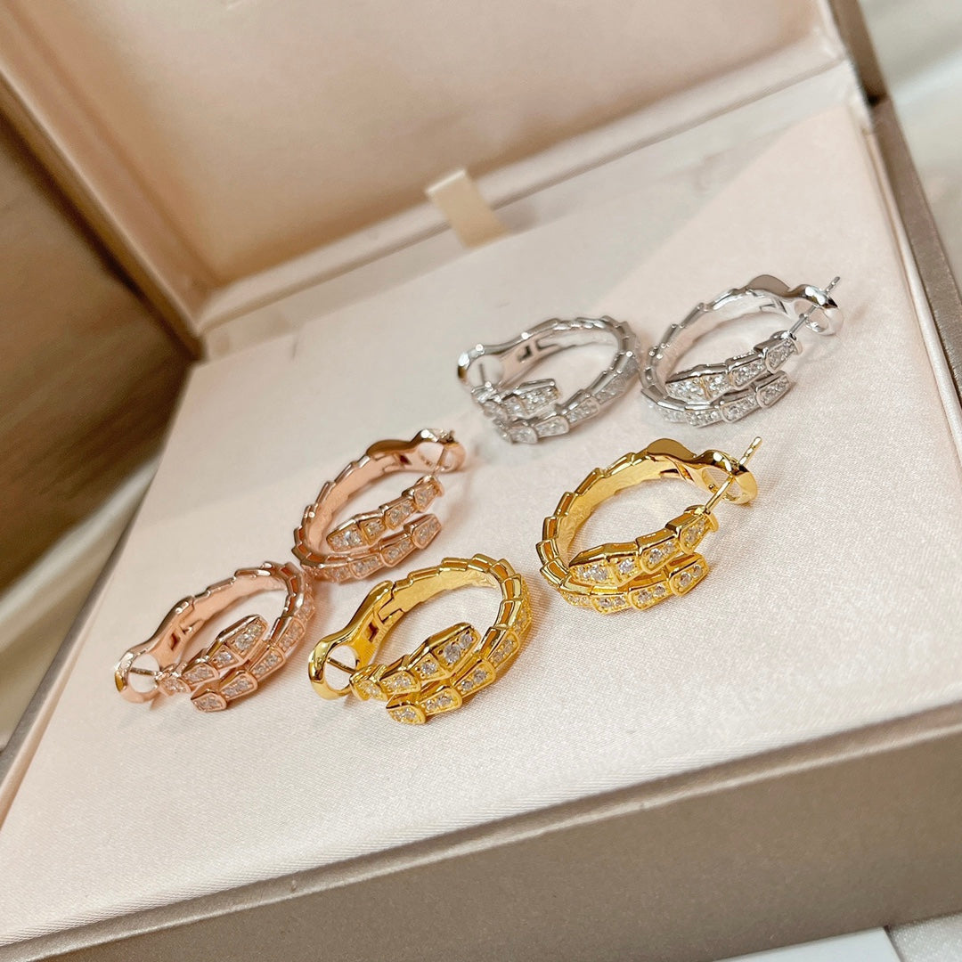 DIANA SERPENTI EARRINGS DIAMOND