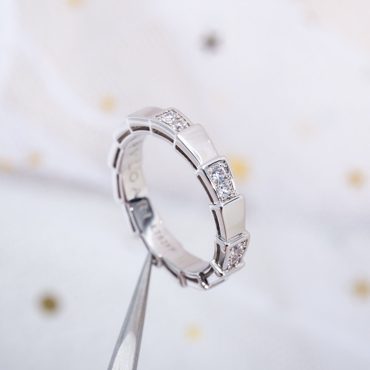 DIANA SERPENTI RING SILVER 3MM