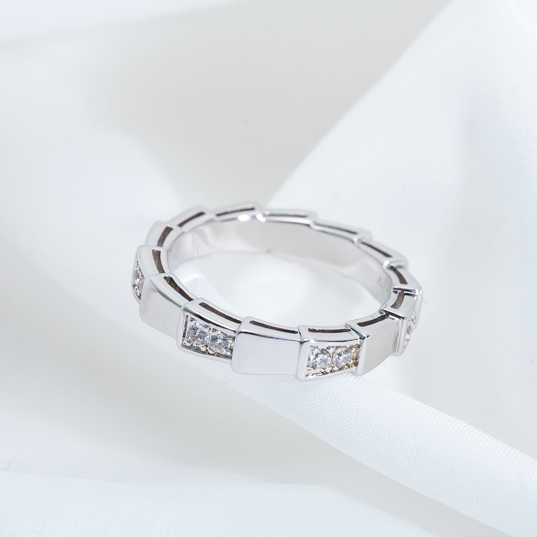 DIANA SERPENTI RING SILVER 3MM