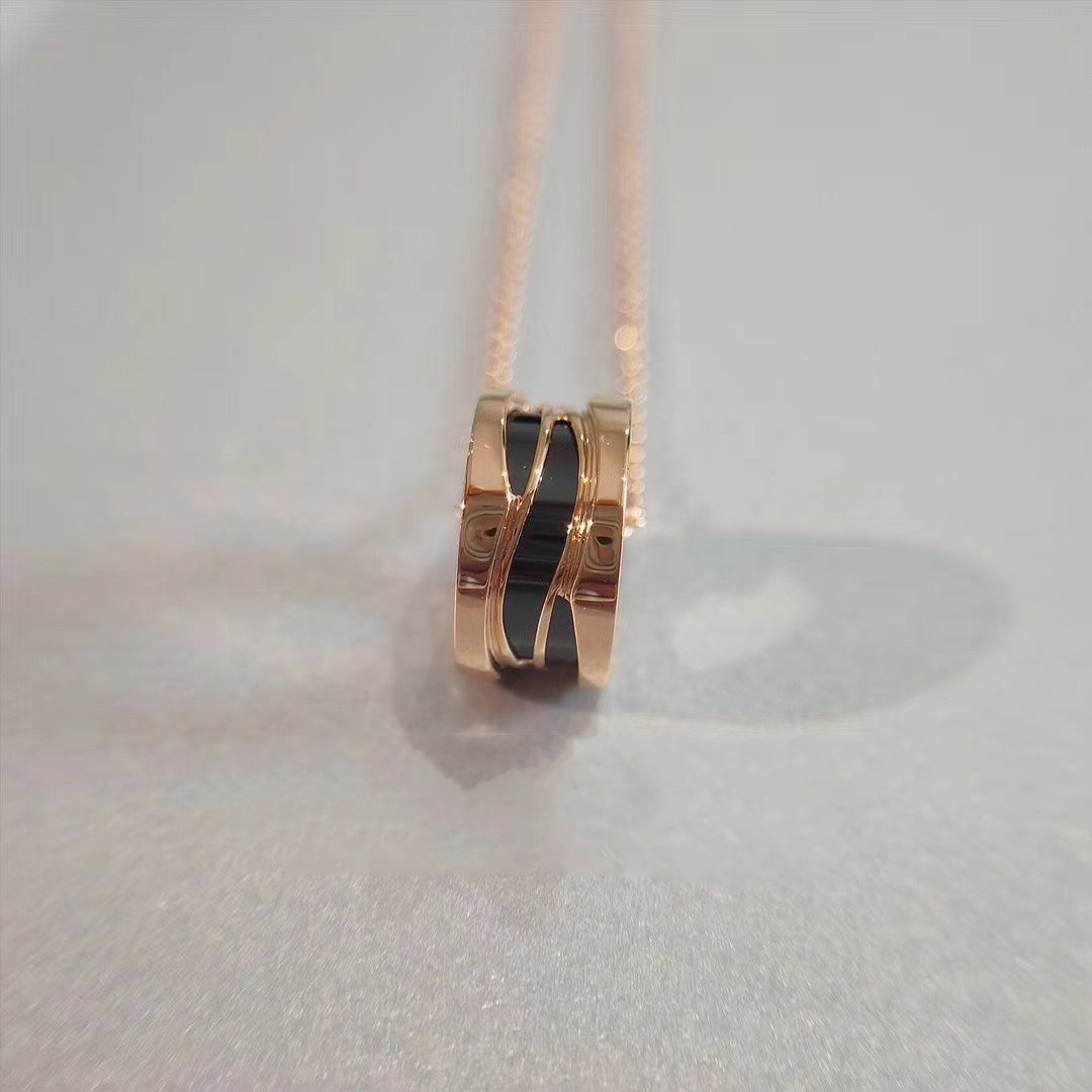DIANA ZERO 1 NECKLACE PINK GOLD