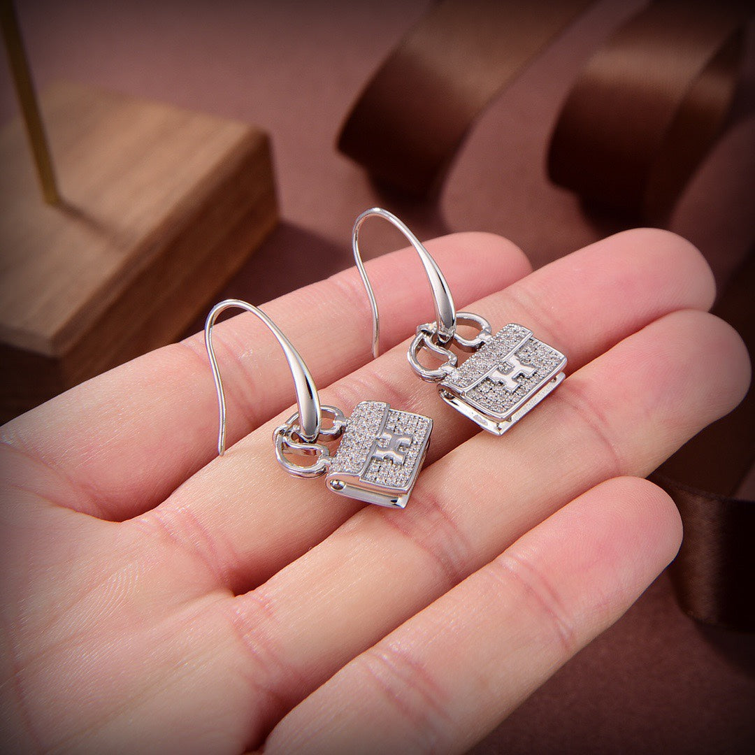 BOUCLES D'OREILLES DIAMANT DIANA KELLY