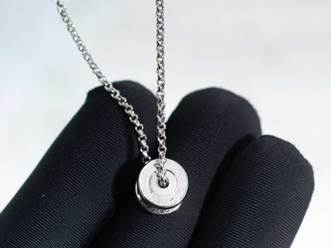 DIANA ZERO 1 SILVER DIAMOND NECKLACE