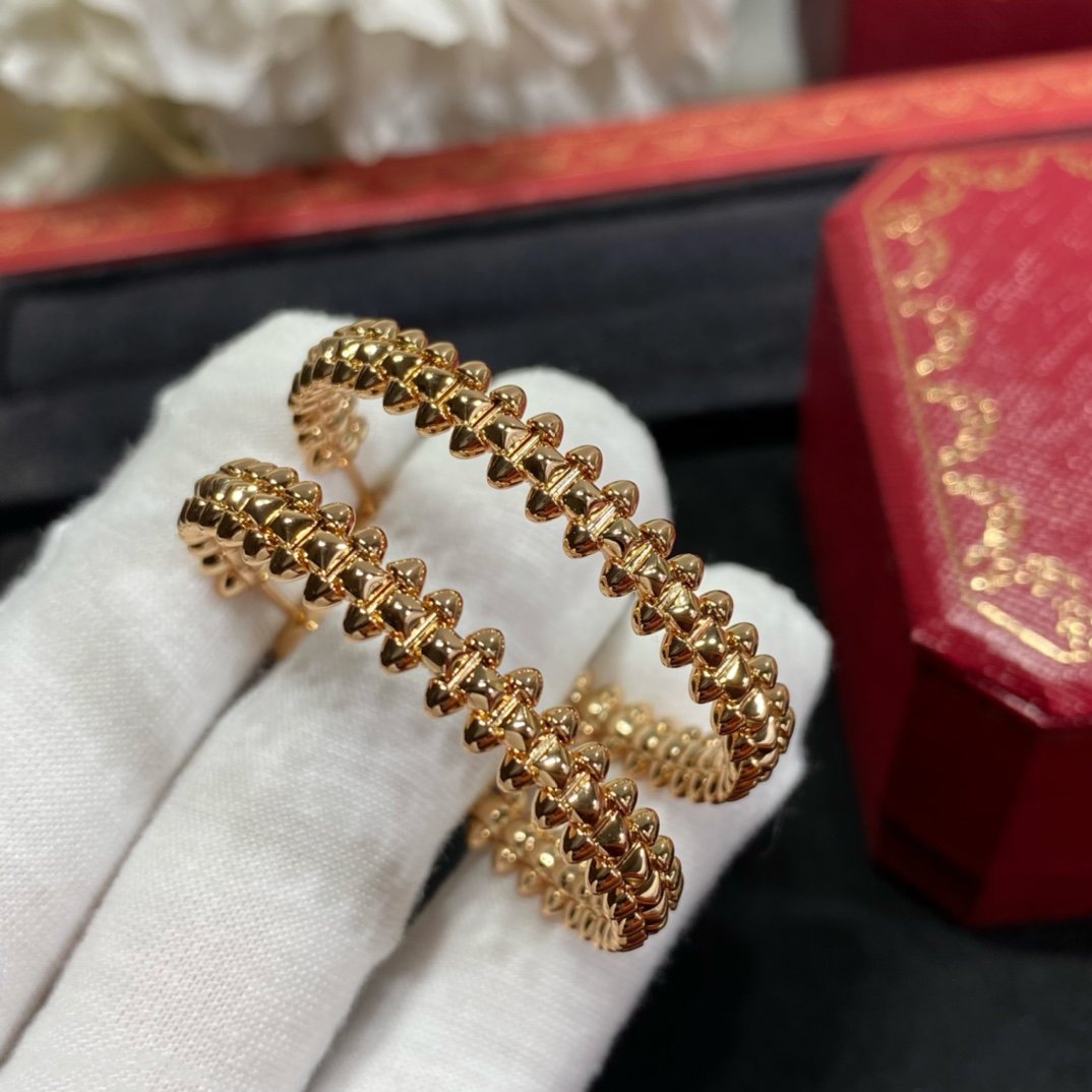 DIANA CLASH LARGE HOOP EARRINGS