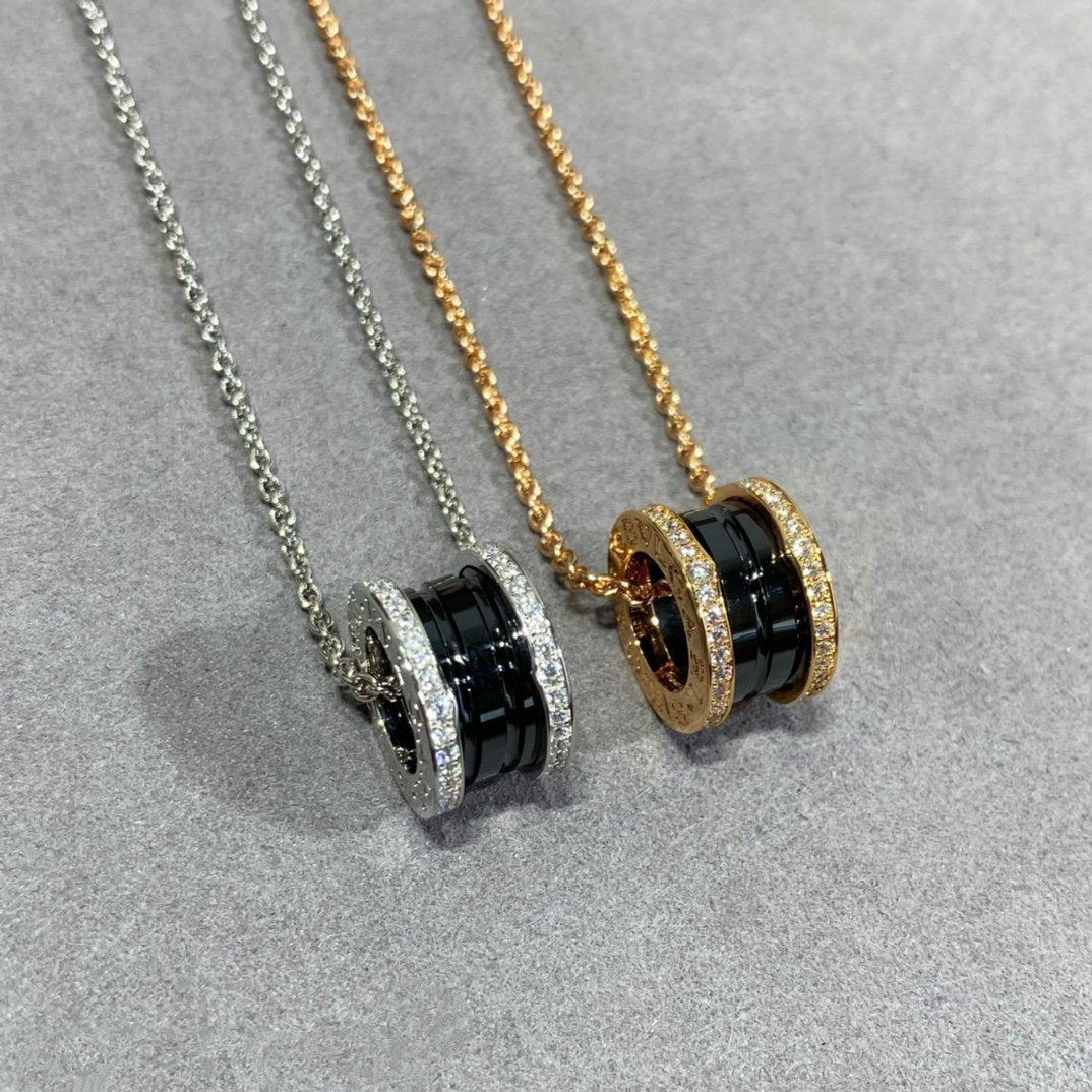 DIANA ZERO 1 DIAMOND CERAMIC NECKLACE