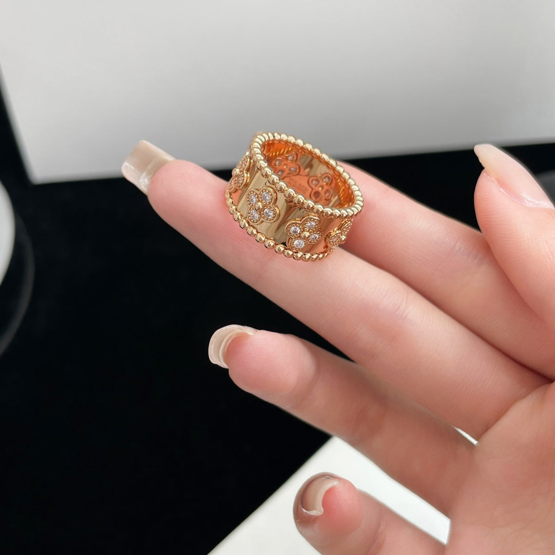 GRANDE BAGUE DIANA PERLEE DIAMANT