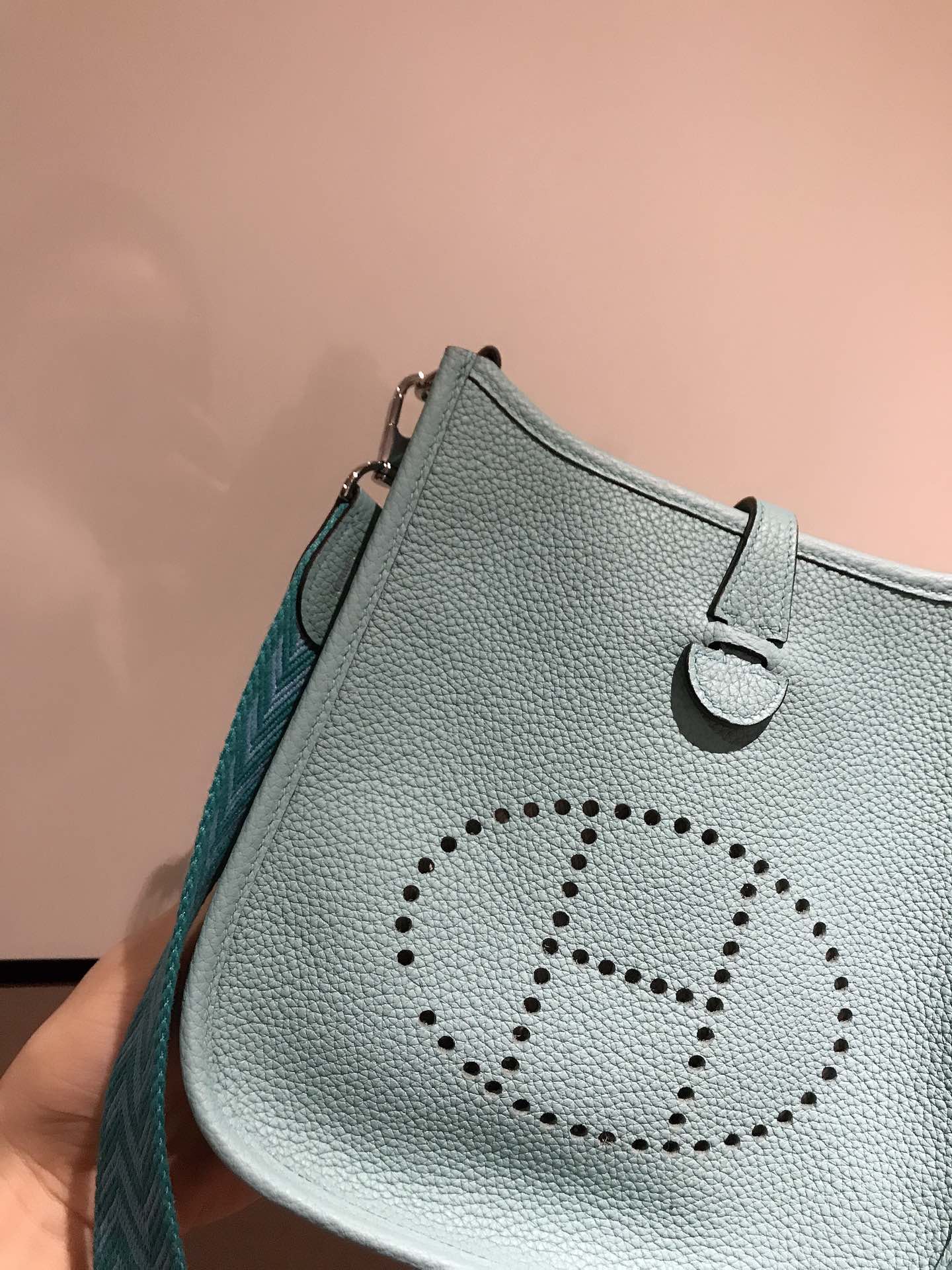 HM EVELYNE MINI 18 SAPPHIRE TOGO