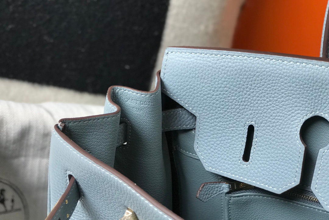HM BIRKIN 35CM SKY BLUE TOGO LEATHER GOLD HARDWARE
