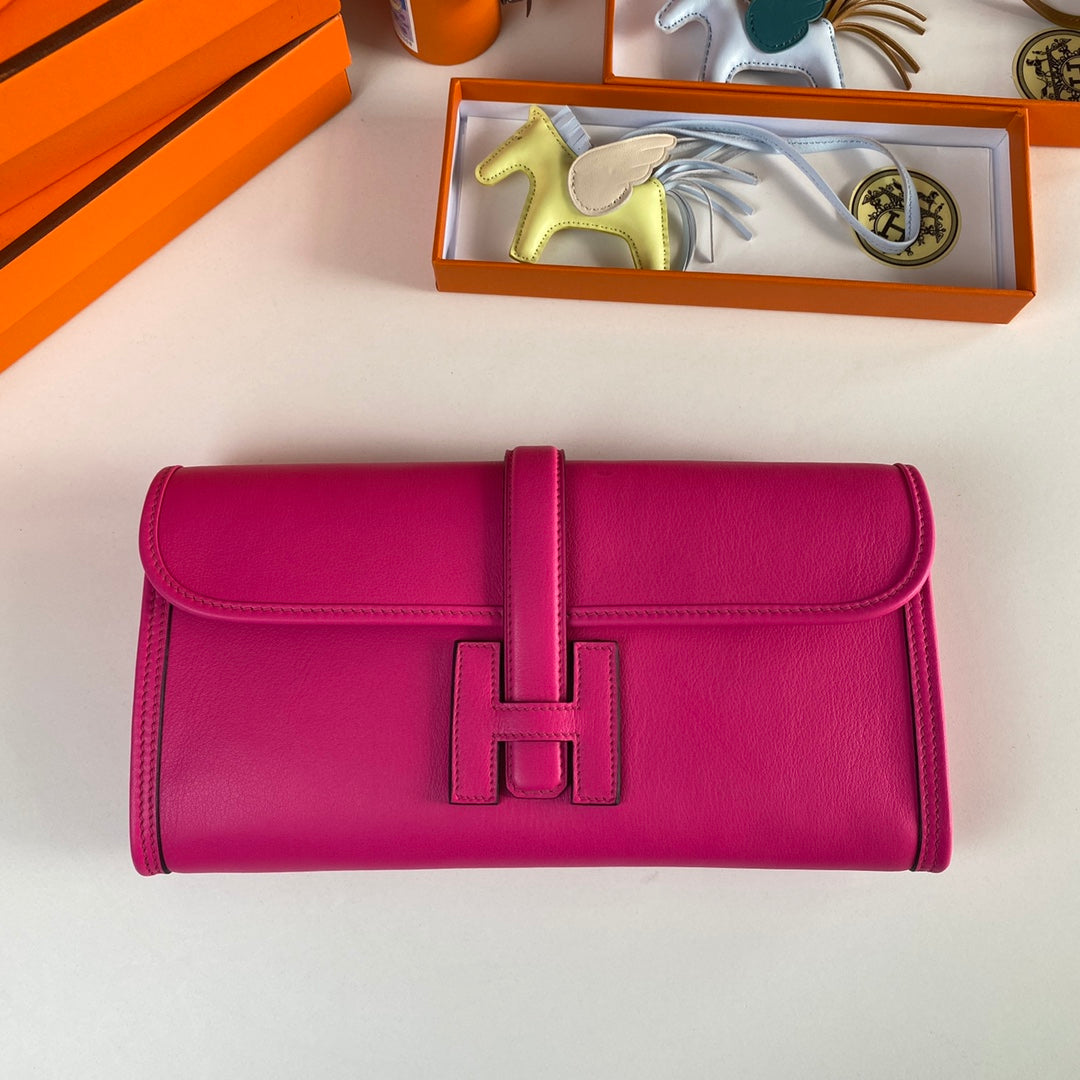 HM Jige 29 Raspberry Swift Calfskin 229030