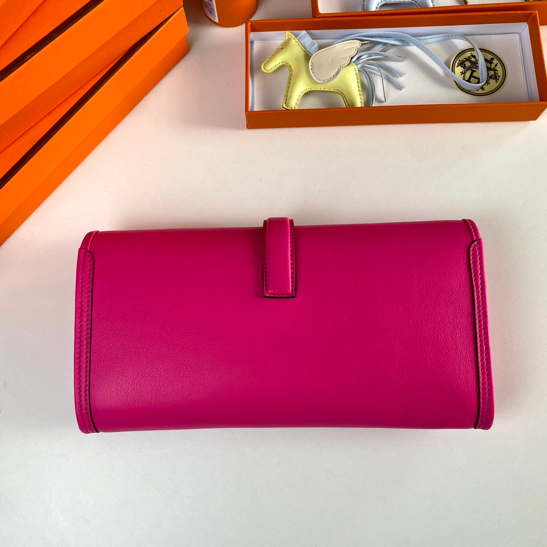 HM Jige 29 Raspberry Swift Calfskin 229030