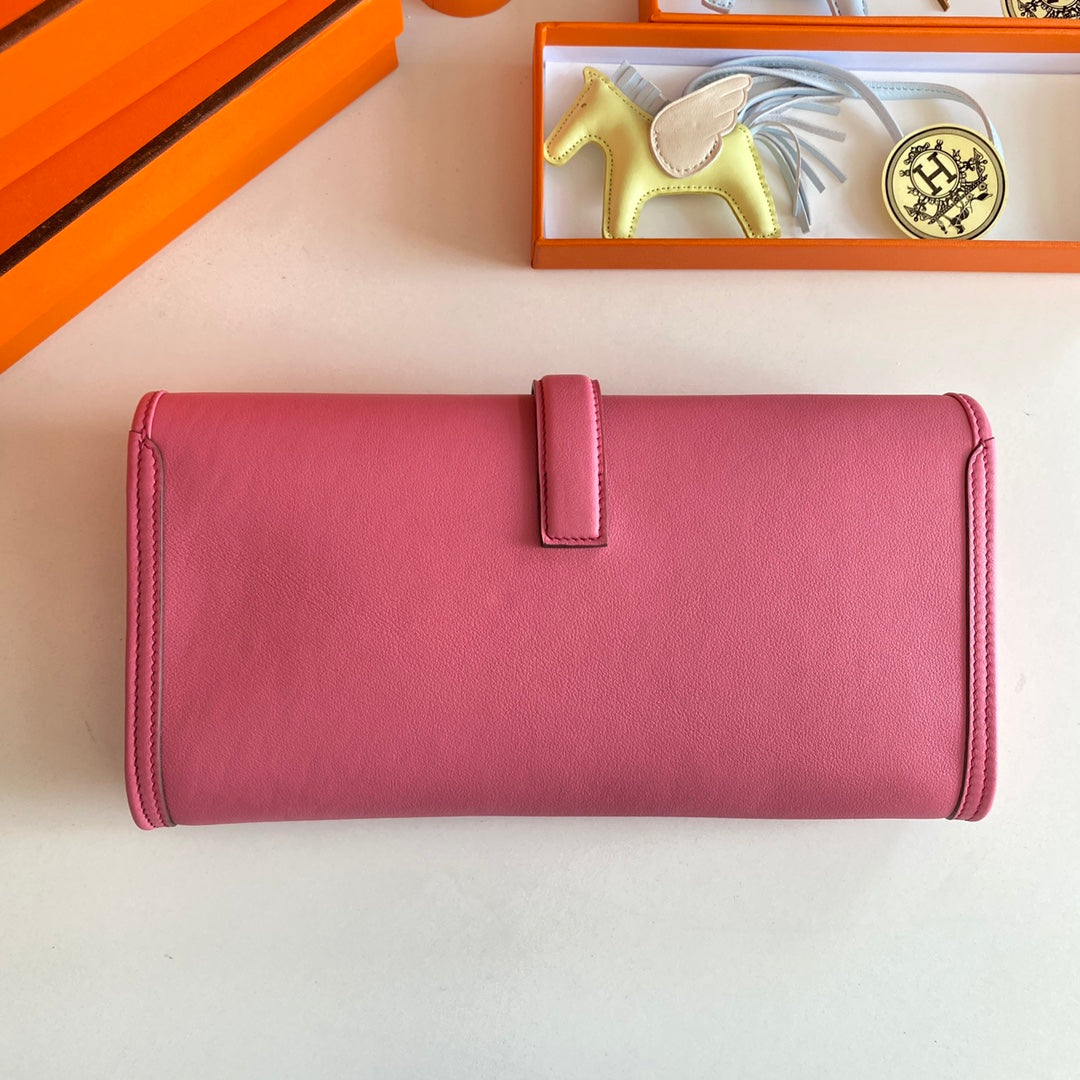 HM Jige 29 Salmon Pink Swift Calfskin 229029