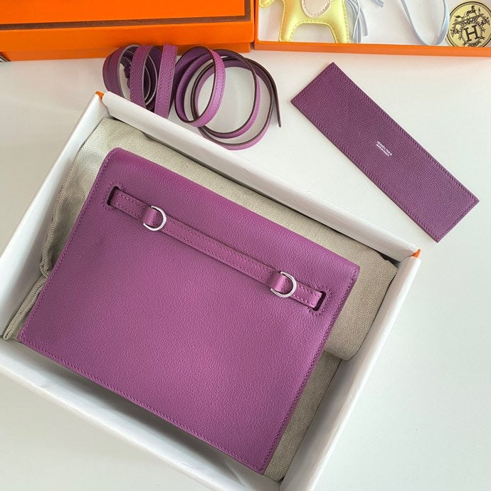 Kelly Danse II 22cm Purple Evercolor Leather Shw
