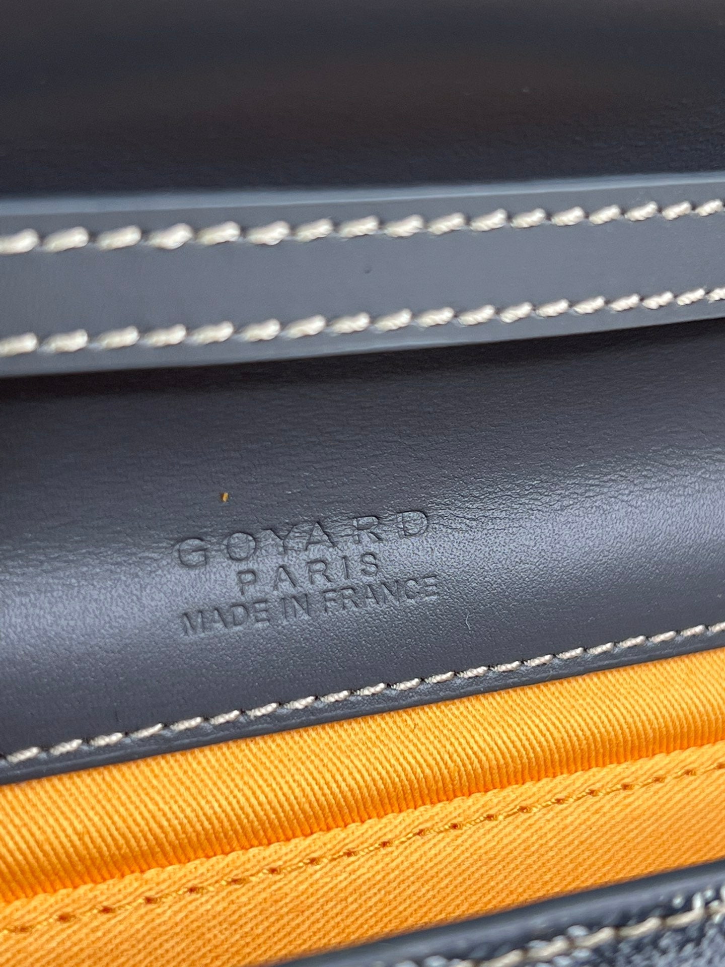 MONTE-CARLO PM CLUTCH 25 IN GRAY GOYARDINE CANVAS
