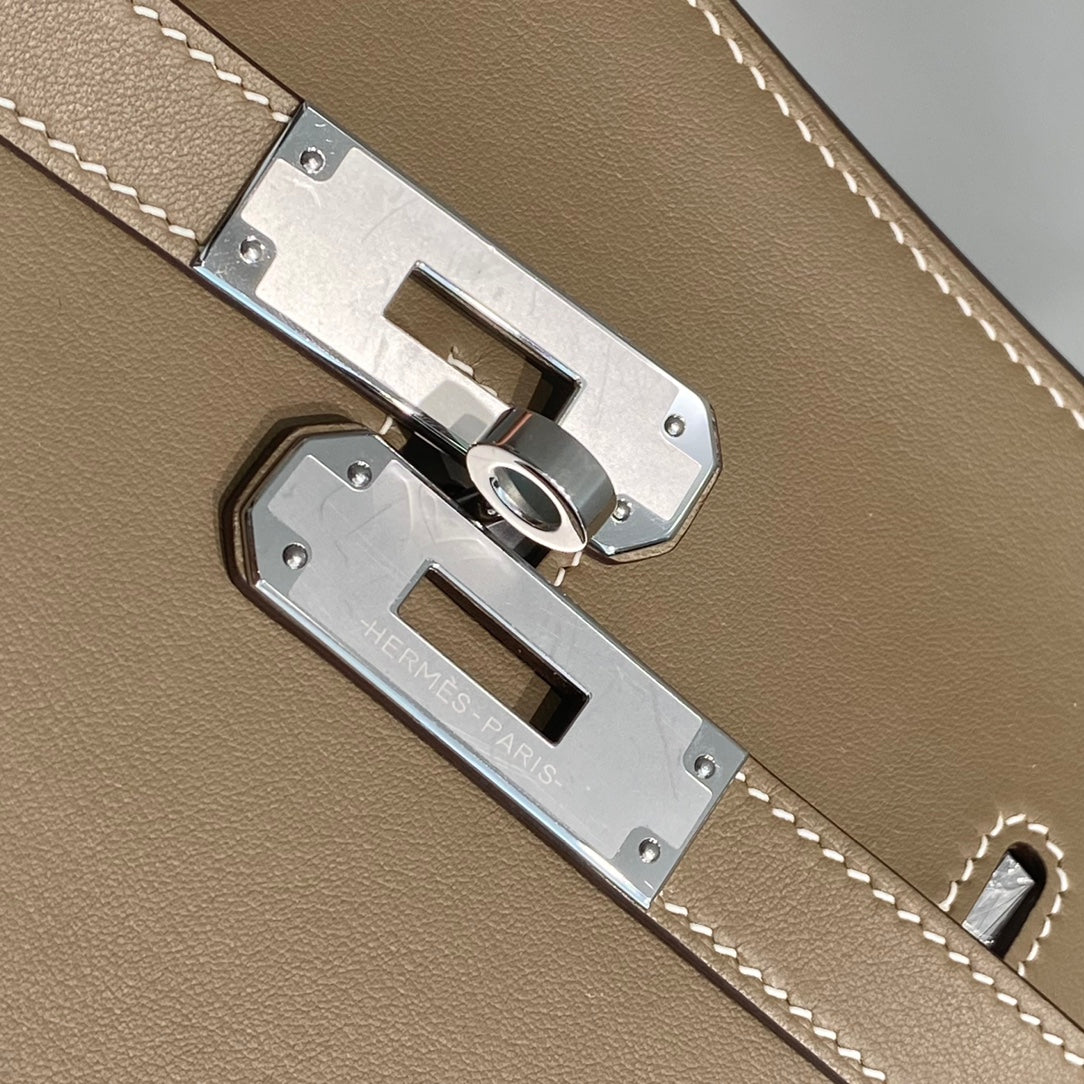 HM JYPSI¨¨RE MINI 23 TAN CALFSKIN SILVER HARDWARE