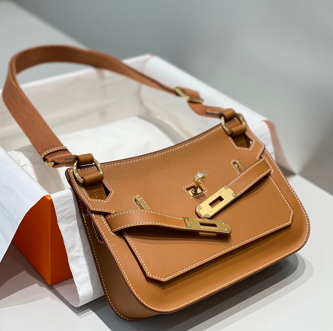 HM JYPSI¨¨RE MINI 23 BRONZE CALFSKIN GOLD HARDWARE