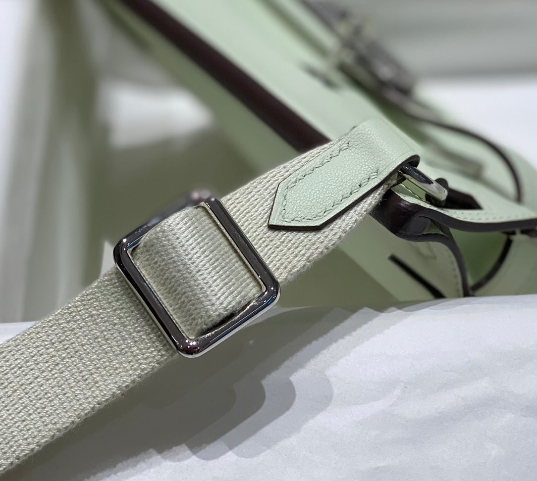 HM JYPSI¨¨RE MINI 23 MINT CALFSKIN SILVER HARDWARE