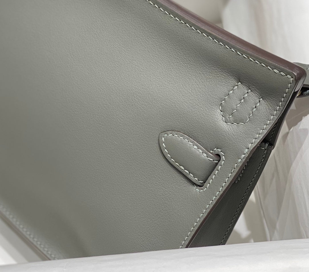 HM JYPSI¨¨RE MINI 23 SAGE CALFSKIN GOLD HARDWARE