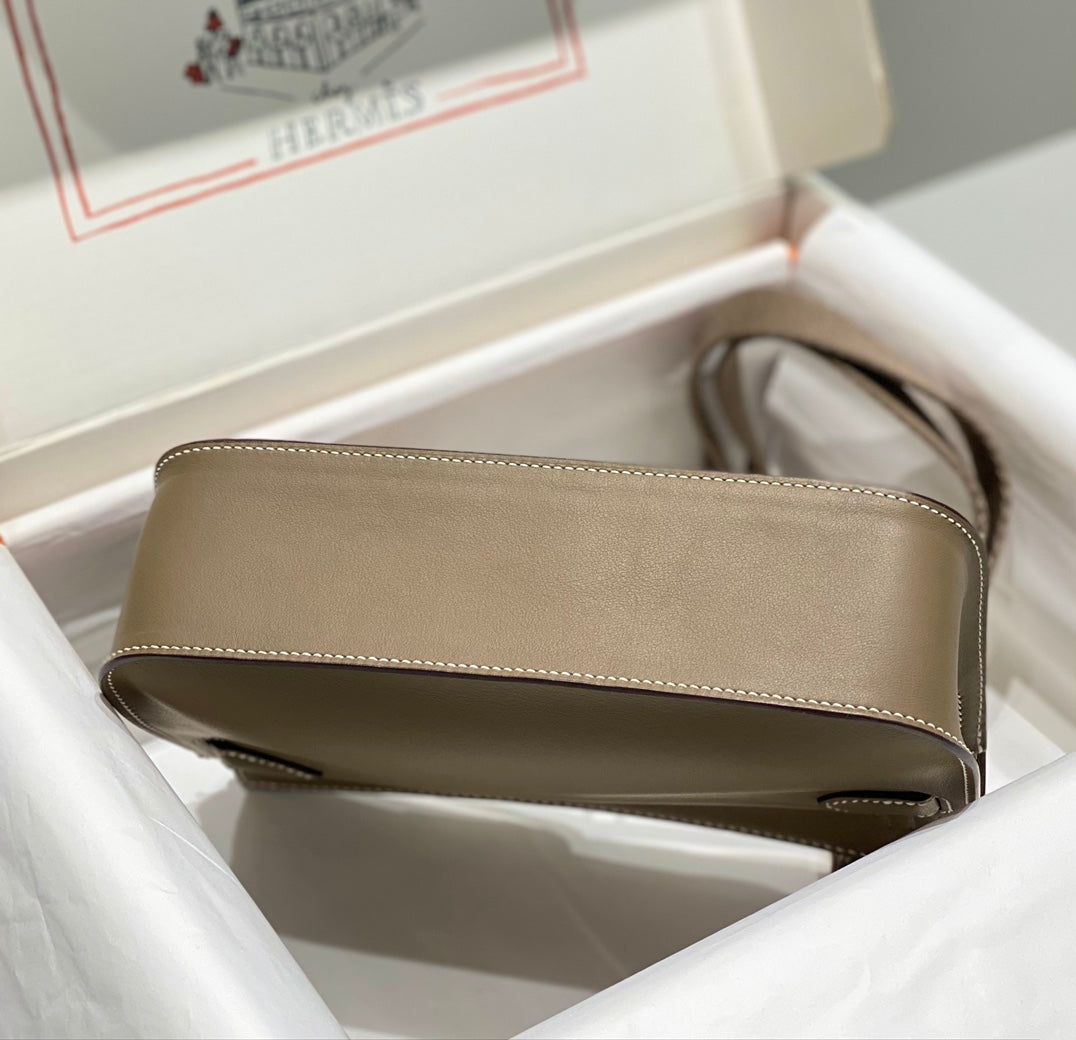HM JYPSI¨¨RE MINI 23 TAN CALFSKIN GOLD HARDWARE