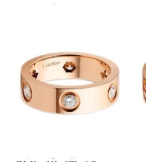 DIANA LOVE RING 5.5MM 6 DIAMONDS