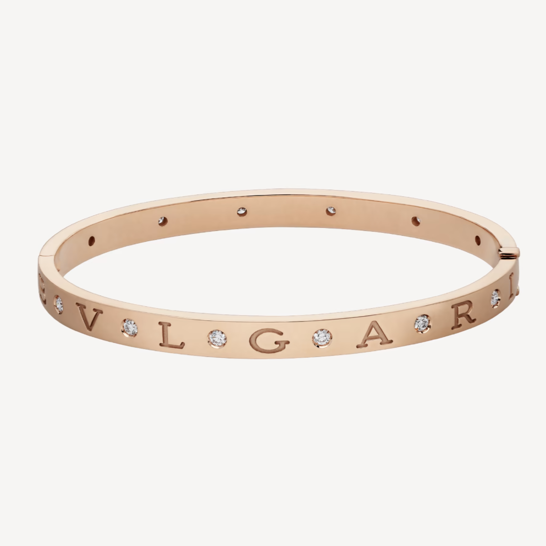 DIANA ZERO 1 PINK GOLD 12 DIAMONDS BRACELET