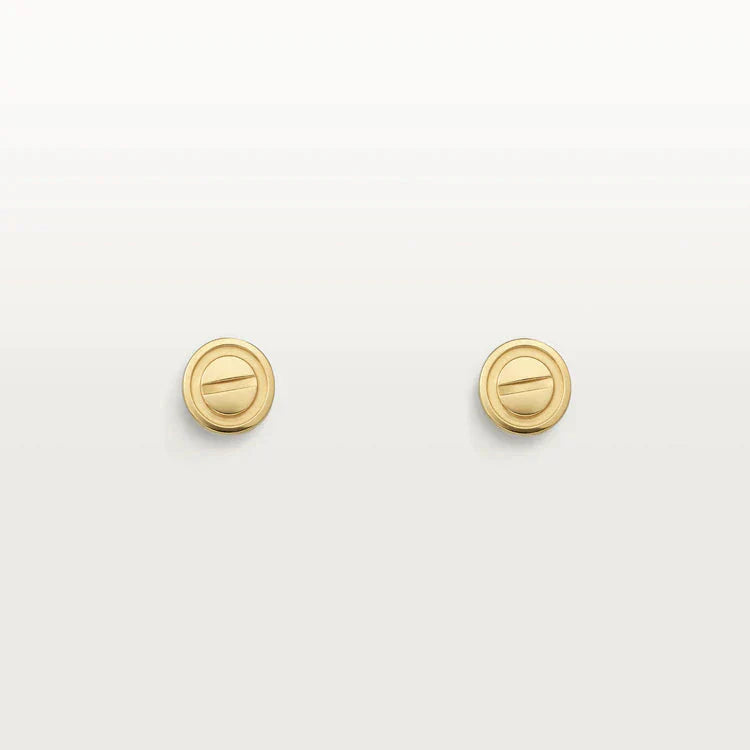 DIANA LOVE EARRINGS GOLD 10MM