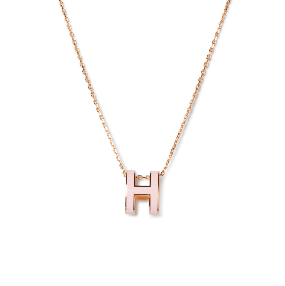 DIANA POP H PEDANT PINK GOLD
