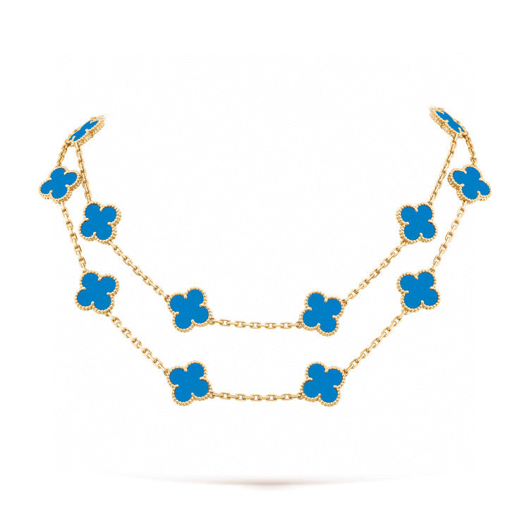 DIANA CLOVER 20 MOTIFS TURQUOISE OR