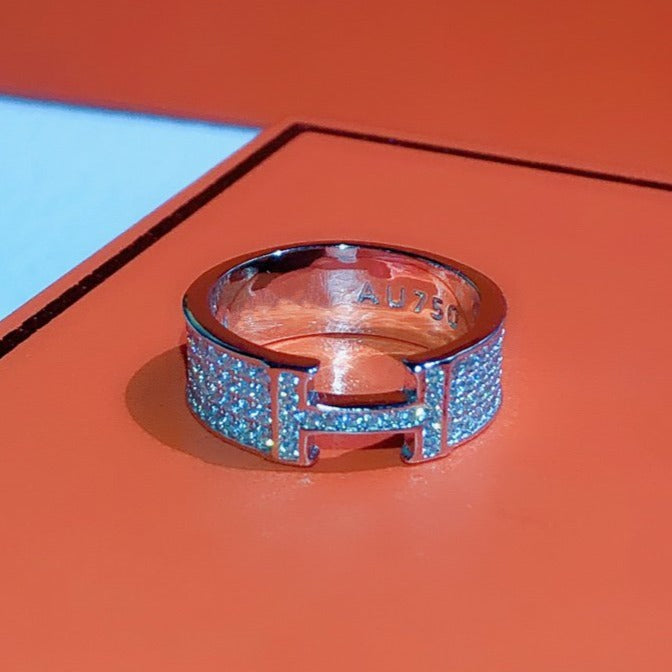 DIANA H RING FULL DIAMOND