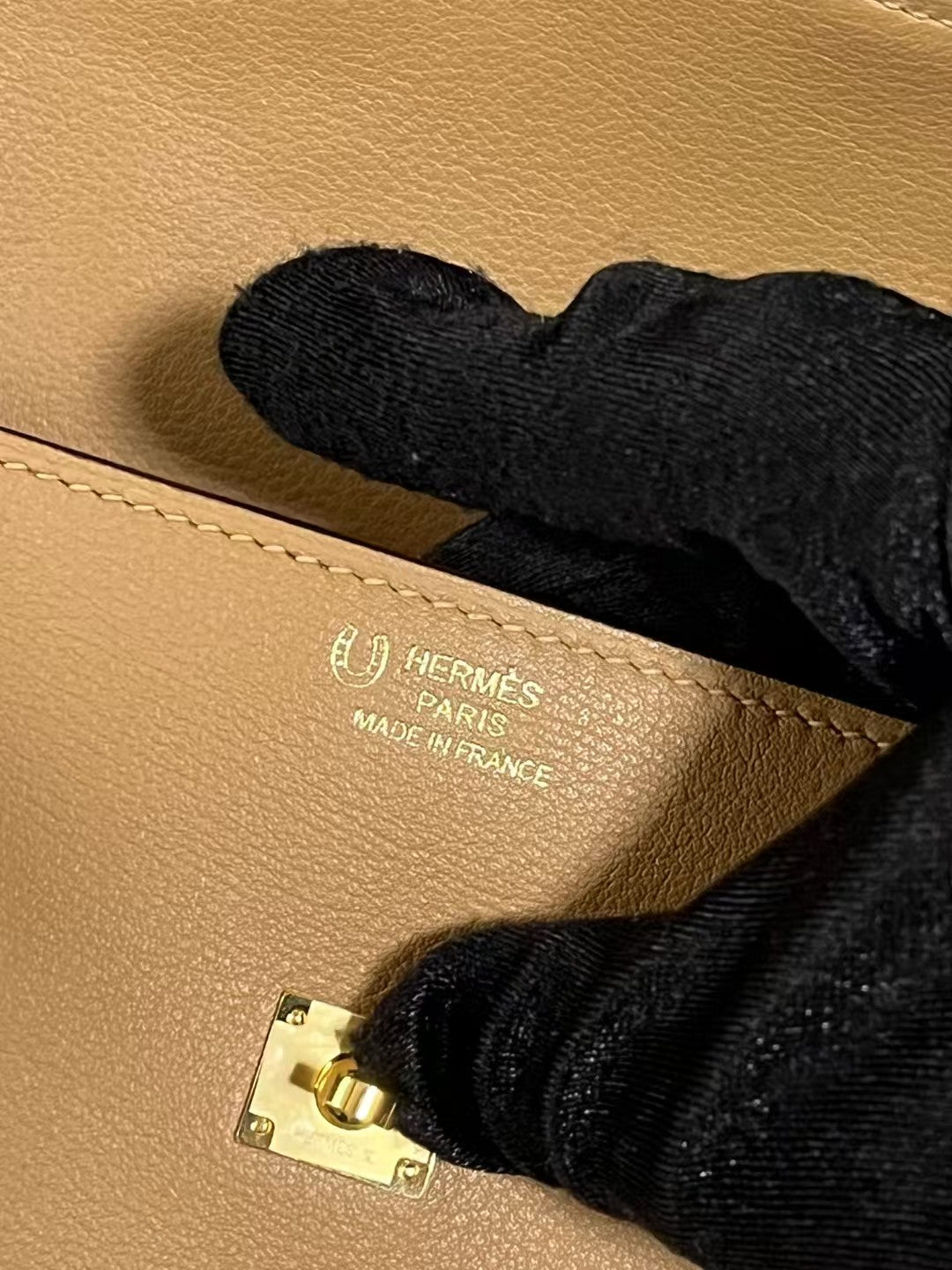 HM Kelly Doll 16cm Gold Gulliver Leather