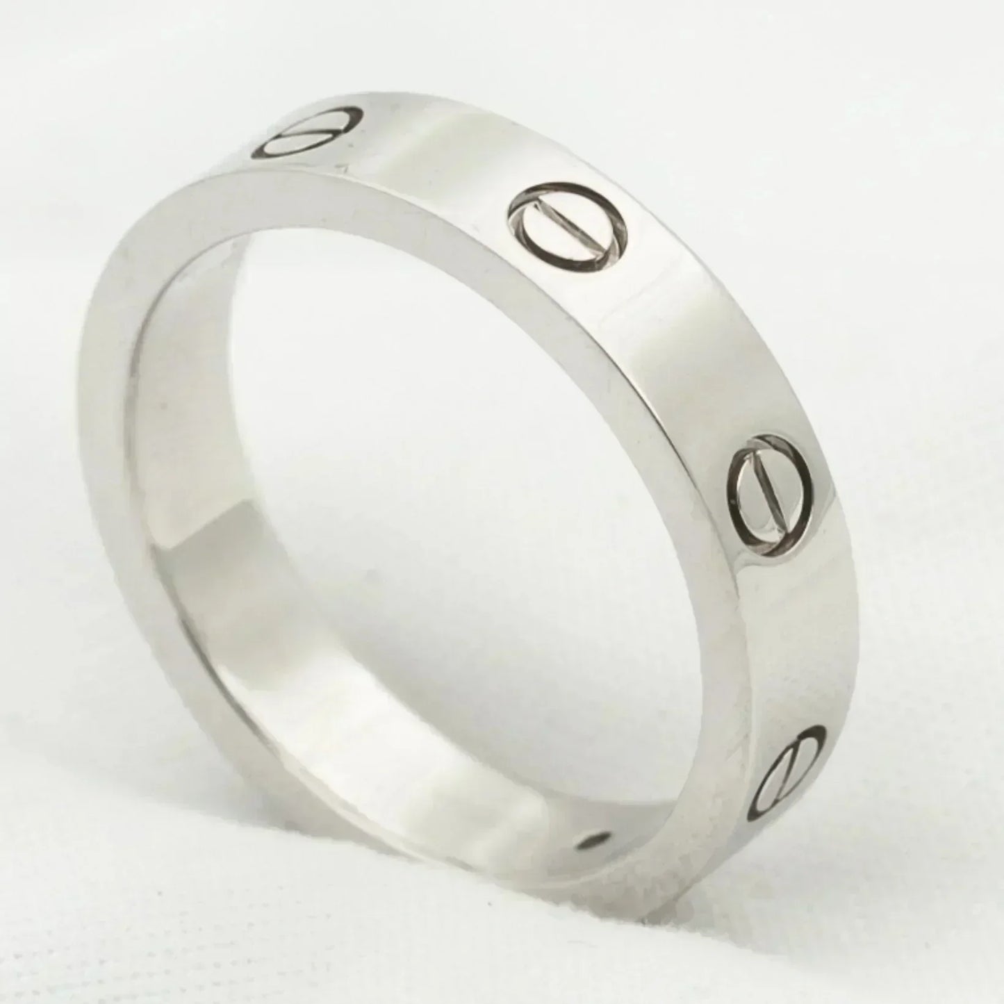 DIANA LOVE RING 4MM 1 DIAMOND SILVER