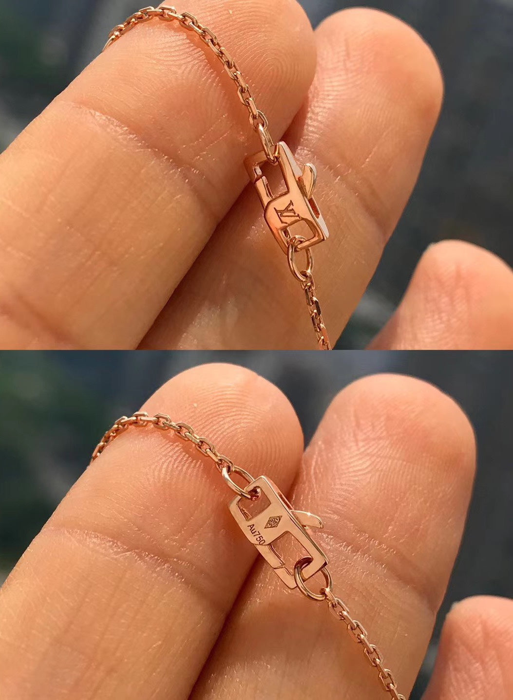 DIANA BLOSSOM PENDANT PINK GOLD AND DIAMOND