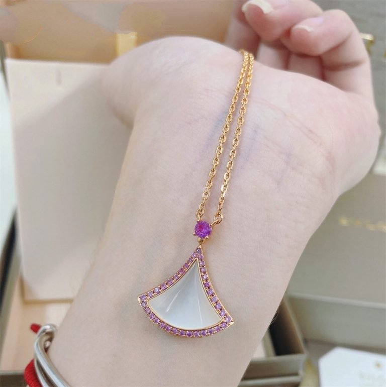 DIANA DREAM NECKLACE MOP DIAMOND PINK