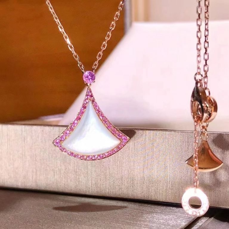 DIANA DREAM NECKLACE MOP DIAMOND PINK
