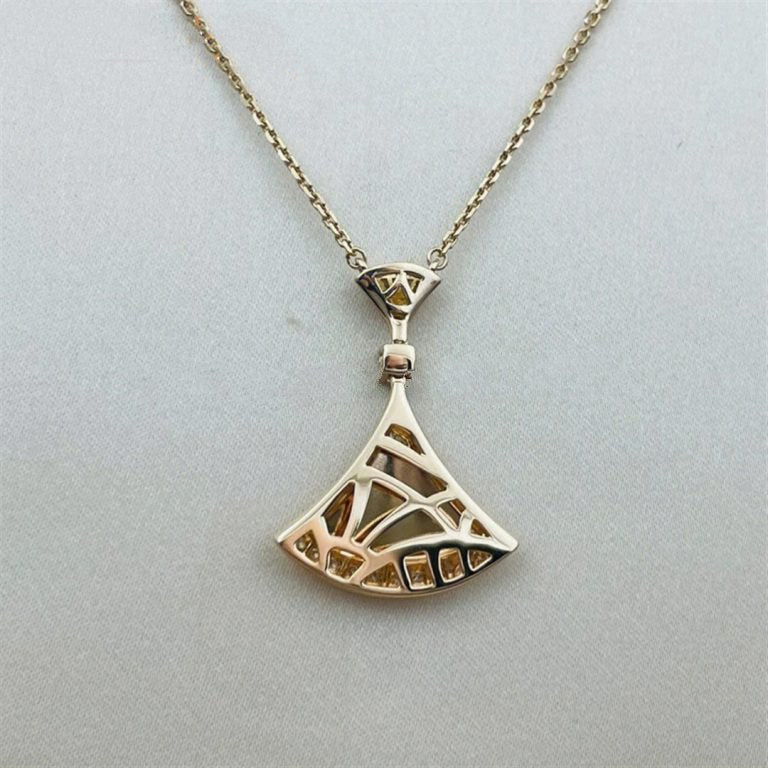 DIANA DREAM NECKLACE PINK GOLD DIAMOND