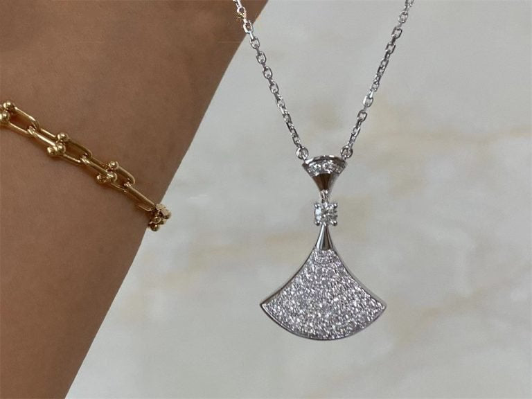 Collier Diana Dream en argent et diamants