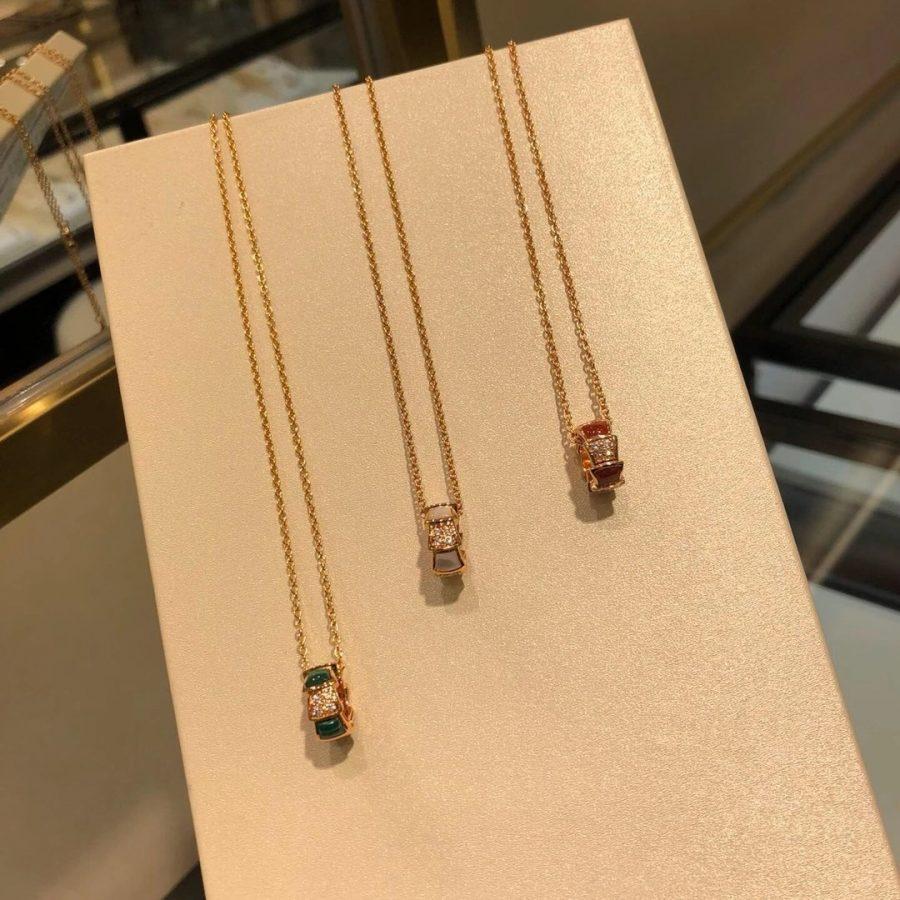 DIANA SERPENTI PEDANT DIAMOND NECKLACE