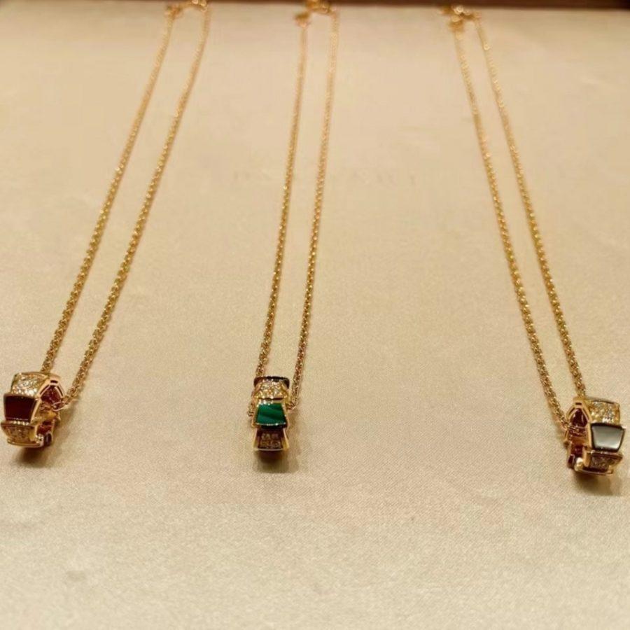 DIANA SERPENTI PEDANT DIAMOND NECKLACE